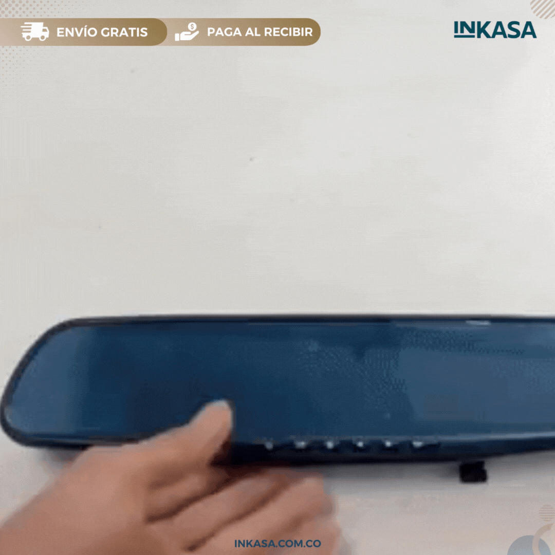 Espejo retrovisor con cámara Dual