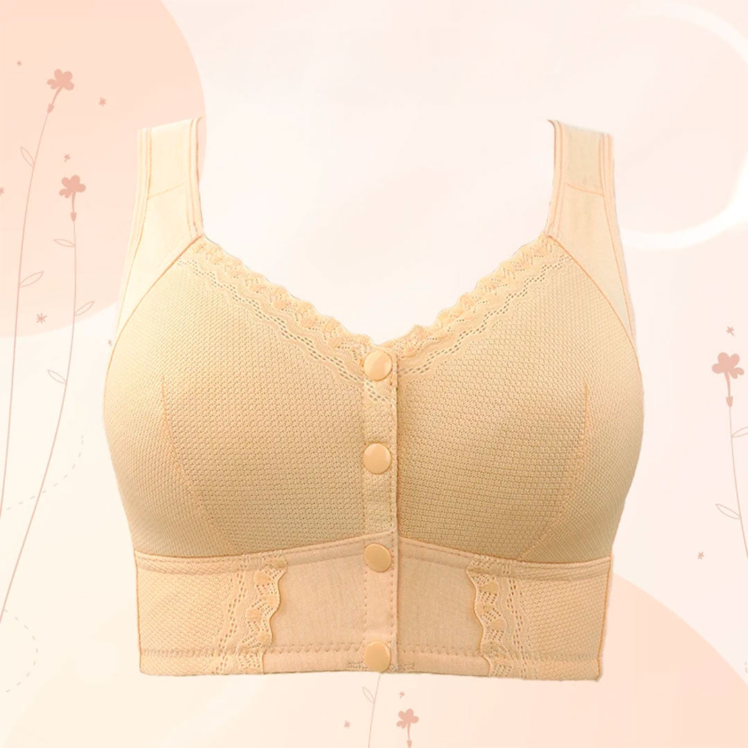 Brasier Sin Costura PACK X3: Con cierre frontal para personas mayores👩🦳