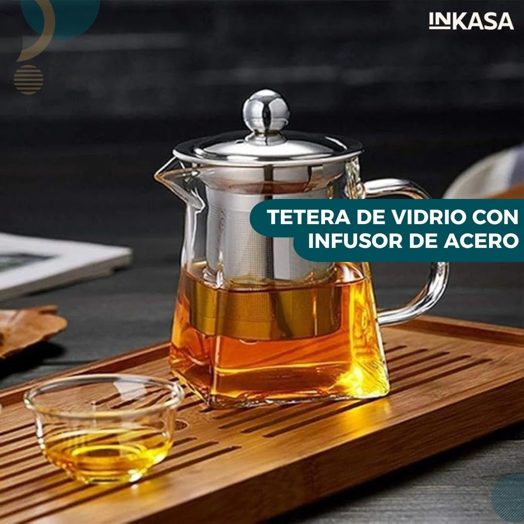 Tetera Cuadrada Deluxe – Té a Otro Nivel, desde la Primera Taza🍵