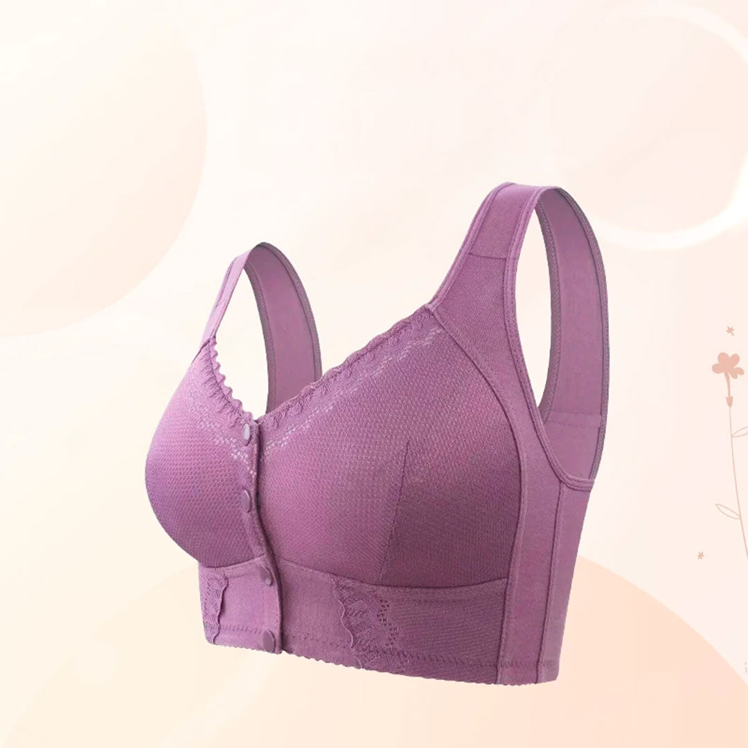 Brasier Sin Costura PACK X3: Con cierre frontal para personas mayores👩🦳