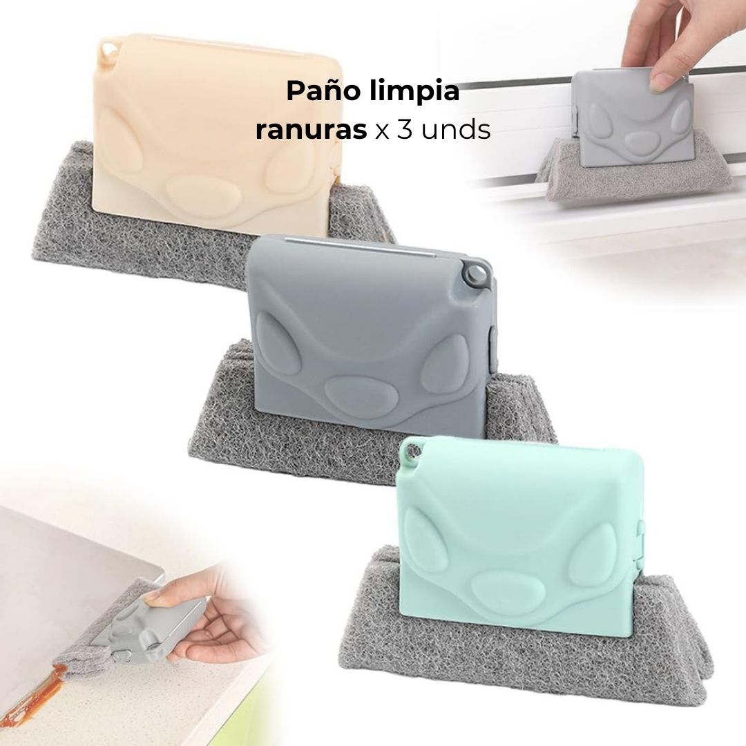 Paño limpia ranuras x 3 unds
