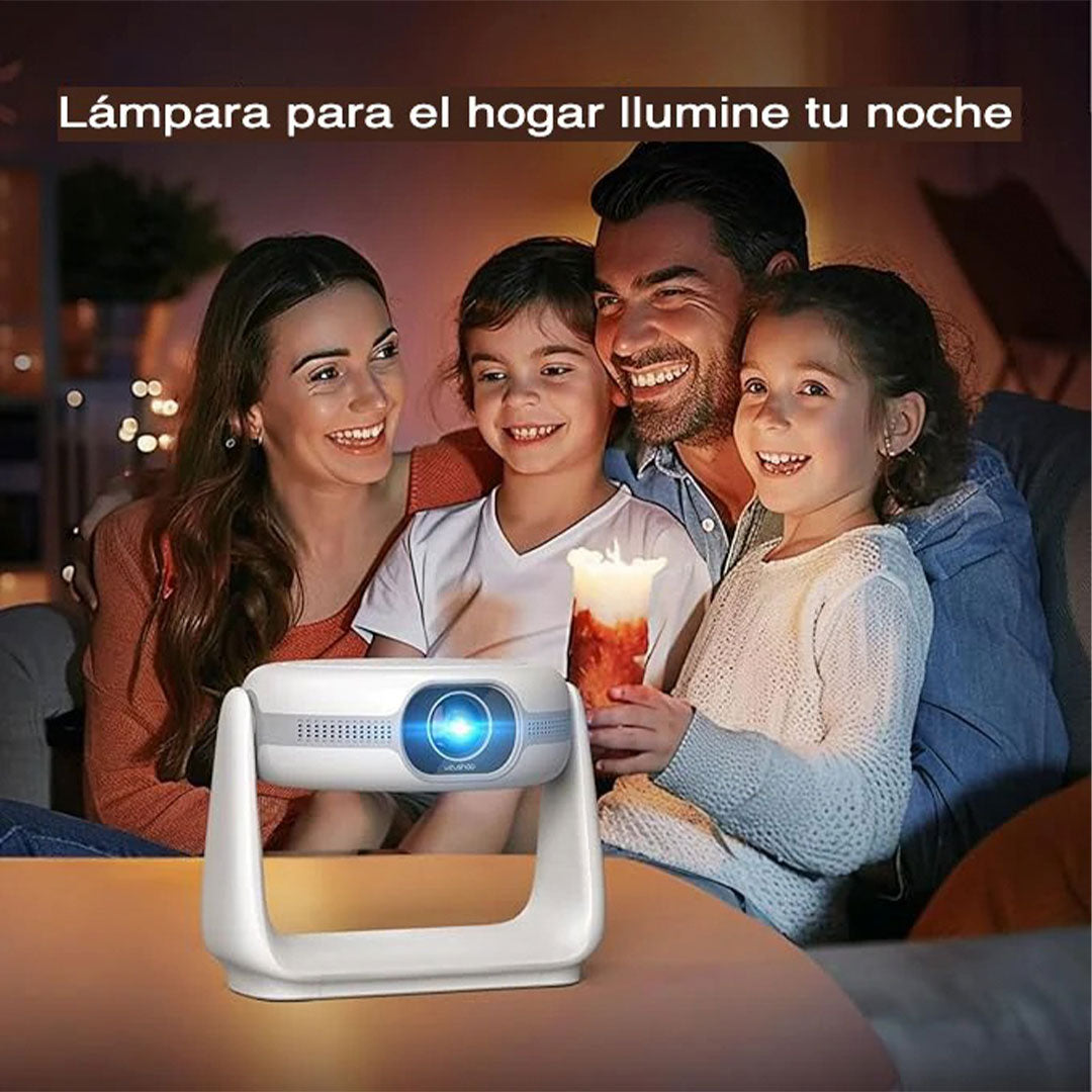 📱Proyector Portátil Recargable 4K: Android WiFi Bluetooth Y Enfoque Automático〰️😍