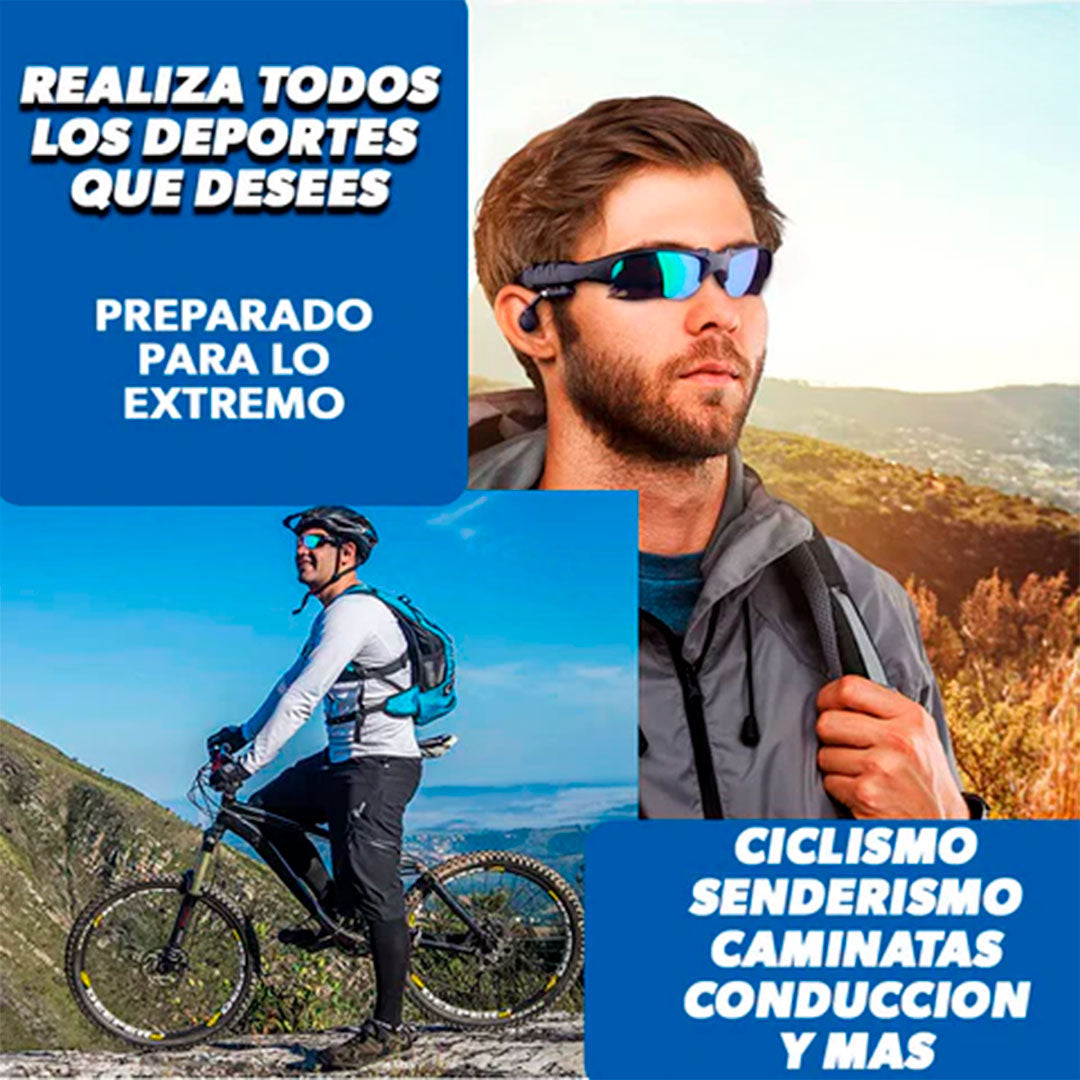 Gafas Inteligentes Bluetooth™ – Lentes de Sol con Manos Libres y Audio Integrado🦻🏻🤳🏻