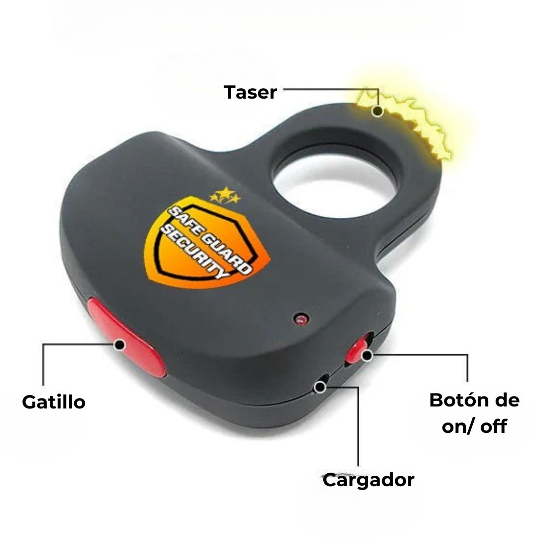 Sting ring taser portátil para defensa personal