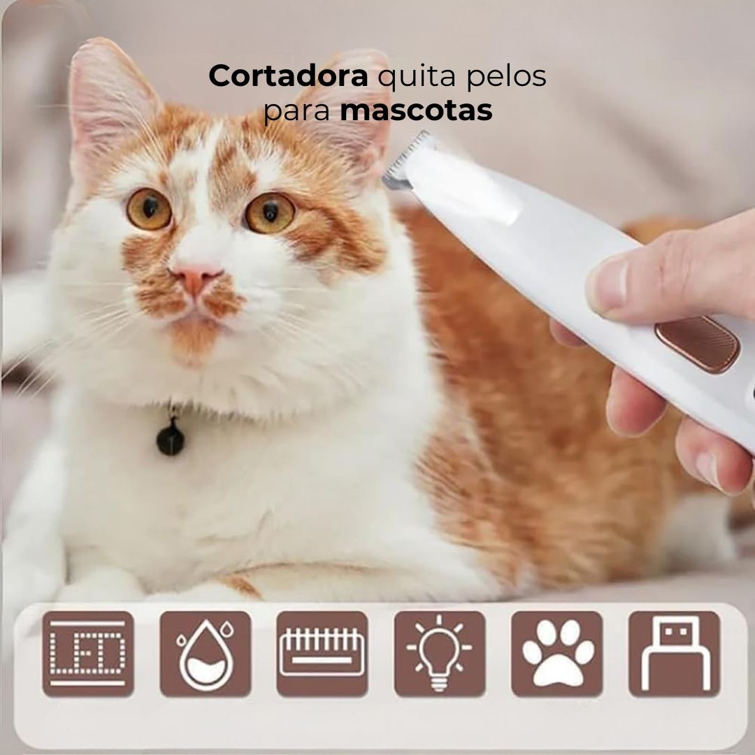 Cortadora quita pelos para mascotas