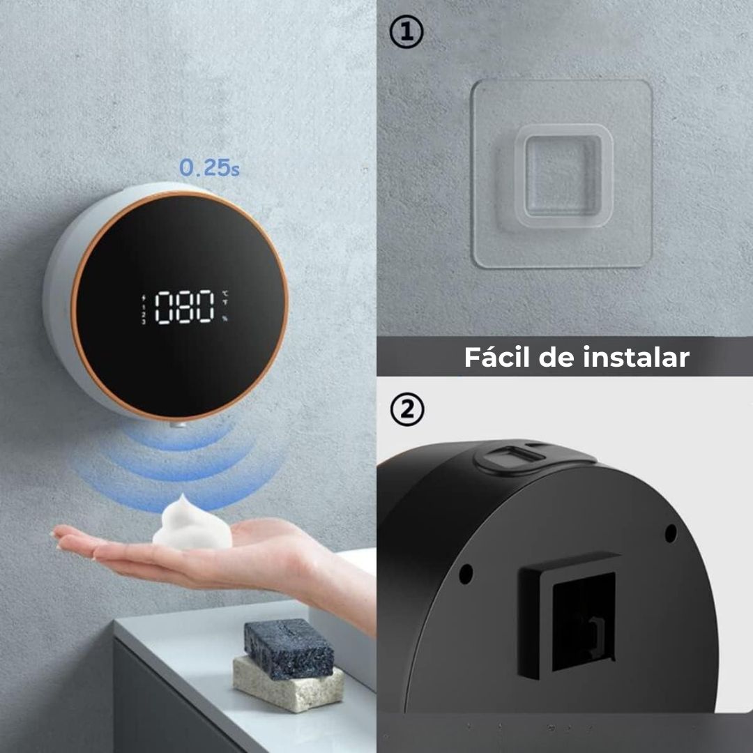 Dispensador de jabón eléctrico sin contacto