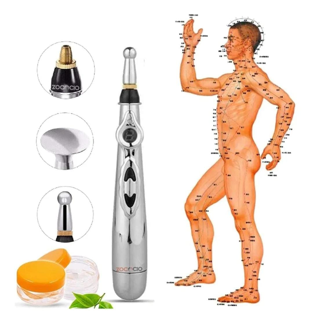 Lapiz Acupuntura 3 Puntas Con Gel