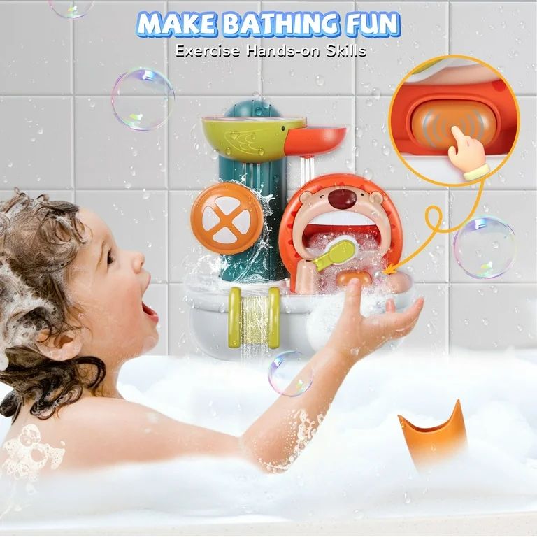 Juego BaÑera Leon Cepillo Espumoso