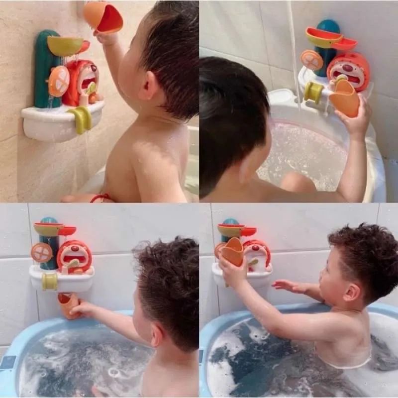 Juego BaÑera Leon Cepillo Espumoso