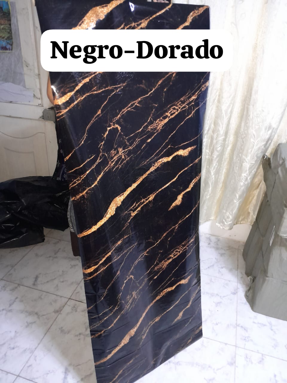 PAPEL STICKER DE MARMOL: protege y modifica el aspecto de tu cocina en una PREMIUM😎🏡