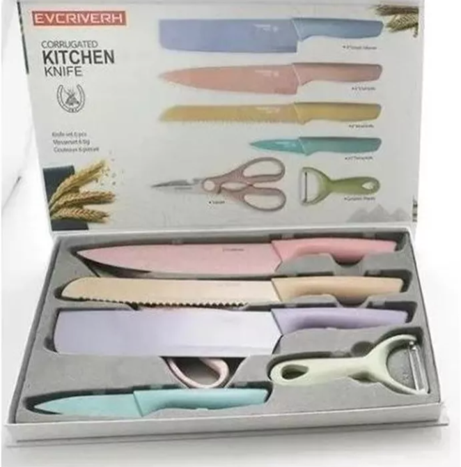 Set De Cuchillos X6