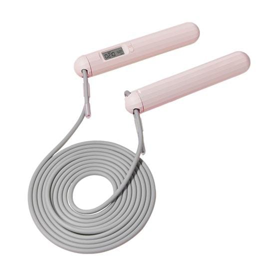 Combo entrenador abdominal + lazo para saltar con contador digital