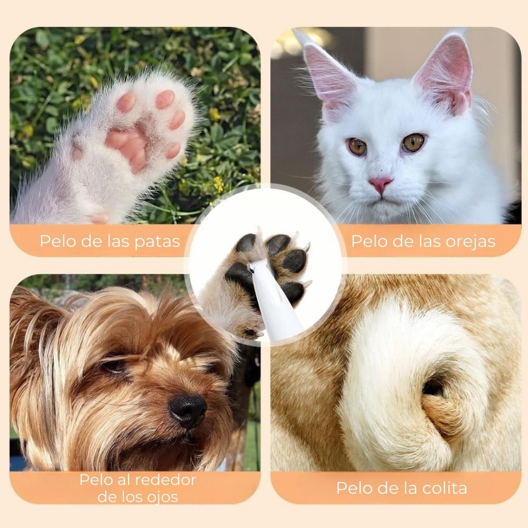 Cortadora quita pelos para mascotas