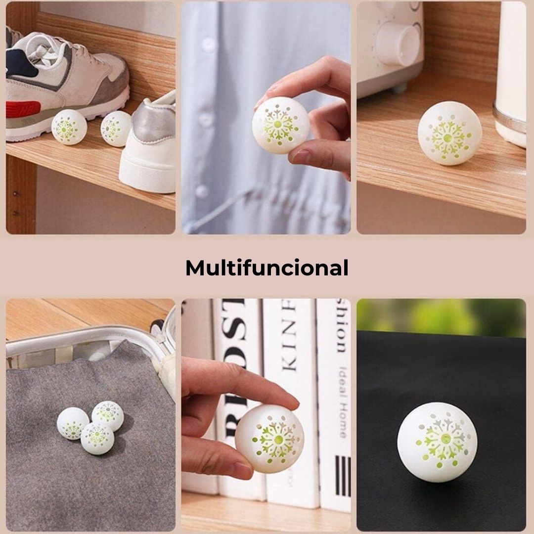 Bolas desodorante multifuncionales x 6 unds