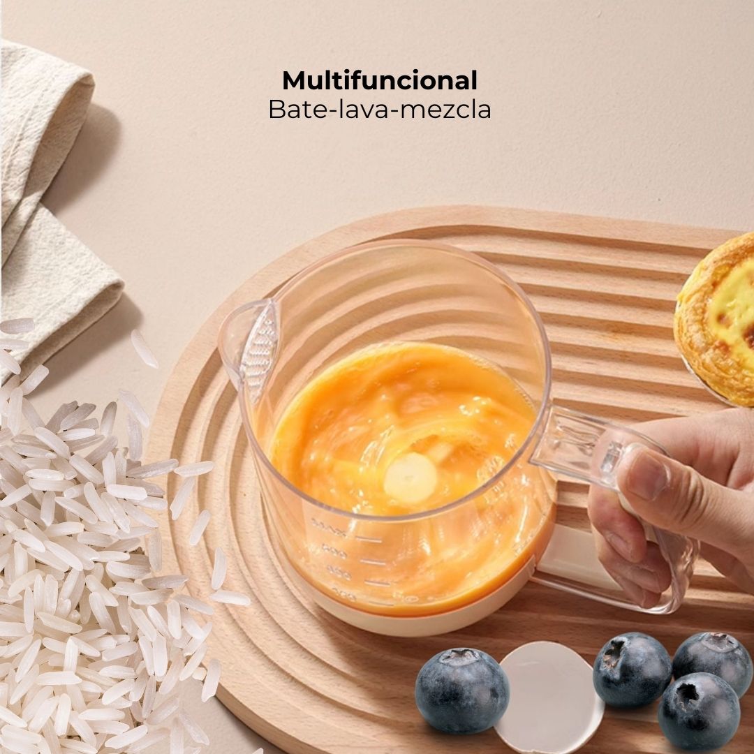 Batidora semiautomática para huevos multifuncional