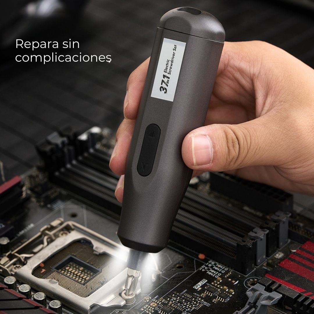 Destornillador eléctrico 35 en 1