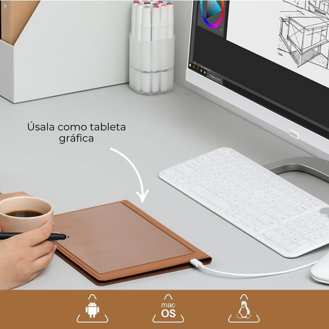 Huion note X10 smart digital con bolígrafo