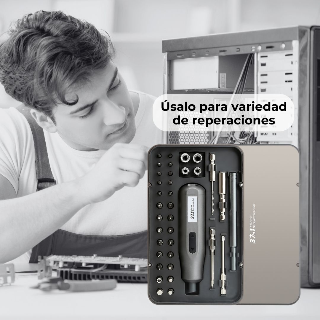 Destornillador eléctrico 35 en 1