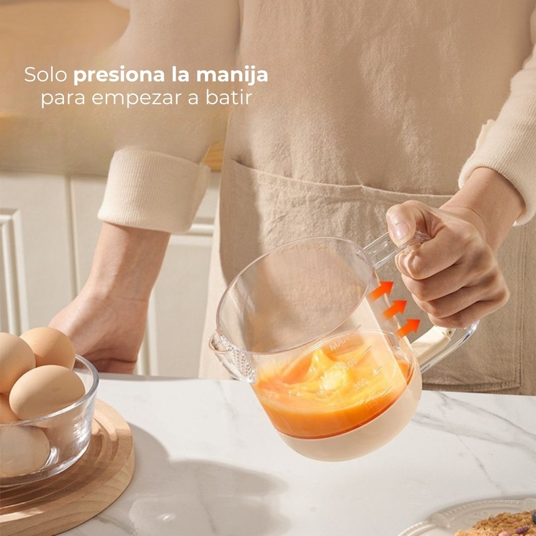 Batidora semiautomática para huevos multifuncional