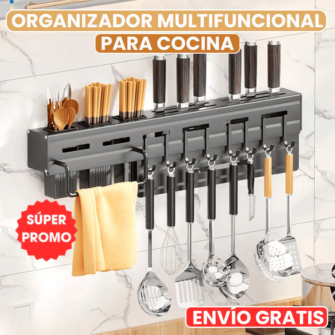 ORGANIZADOR MULTIFUNCIONAL 60 CM PARA COCINA🍳🔪