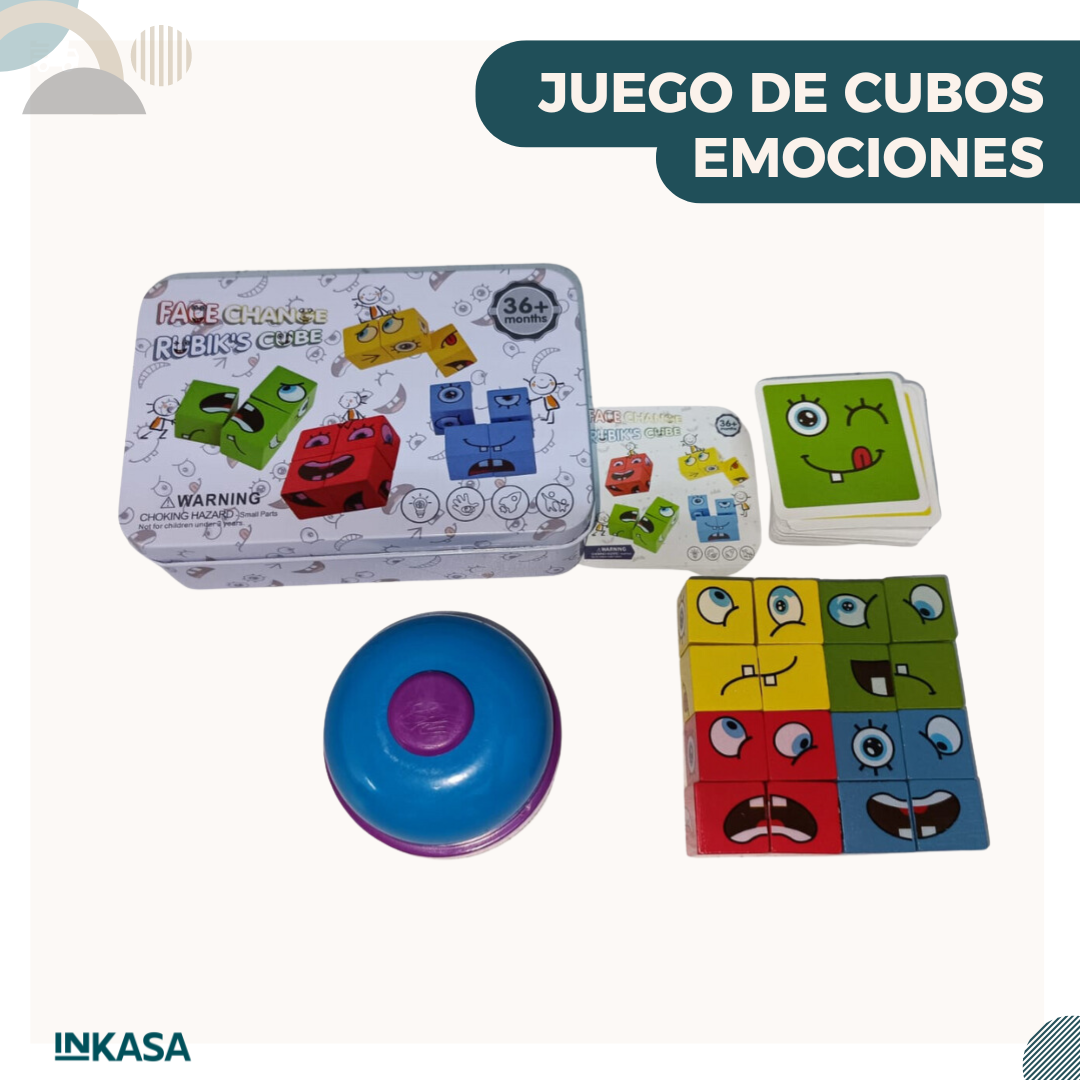 Juego Cubos de Emociones