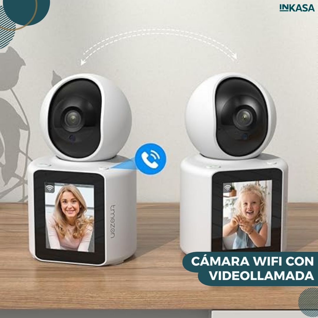 Cámara wifi con videollamada
