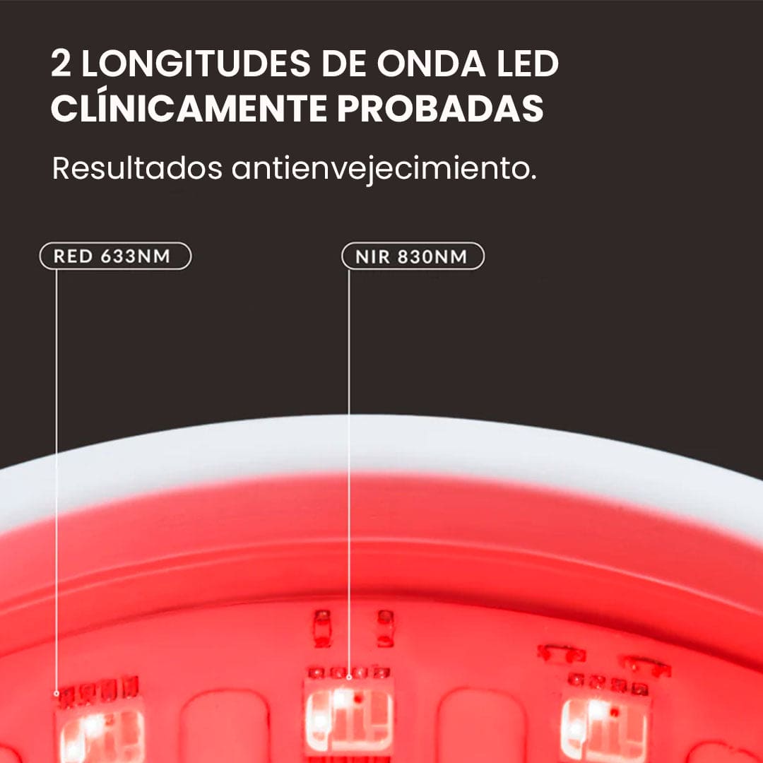 Máscara Facial LED Serie 2: Revoluciona tu rutina de cuidado facial🔴🙎♀️