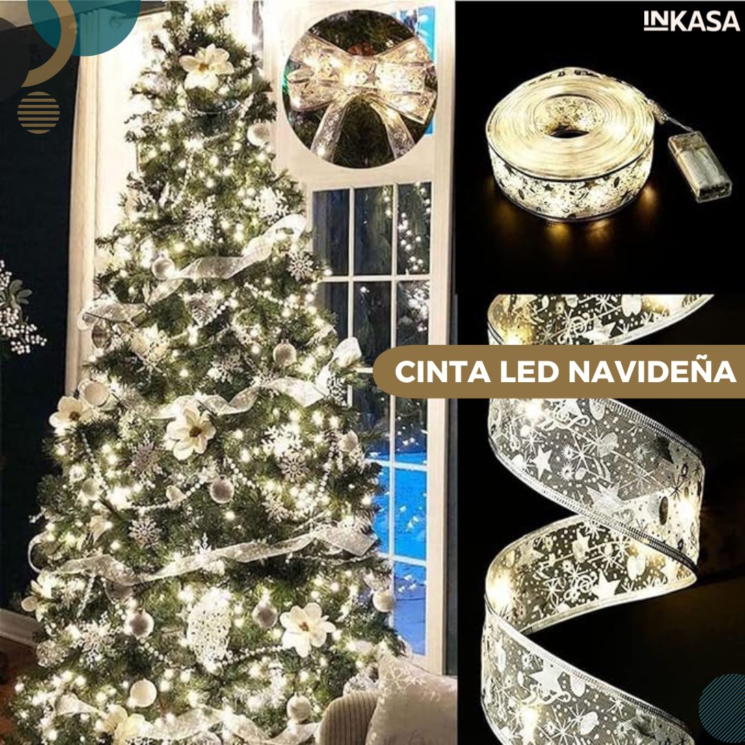 Cinta LED navideña