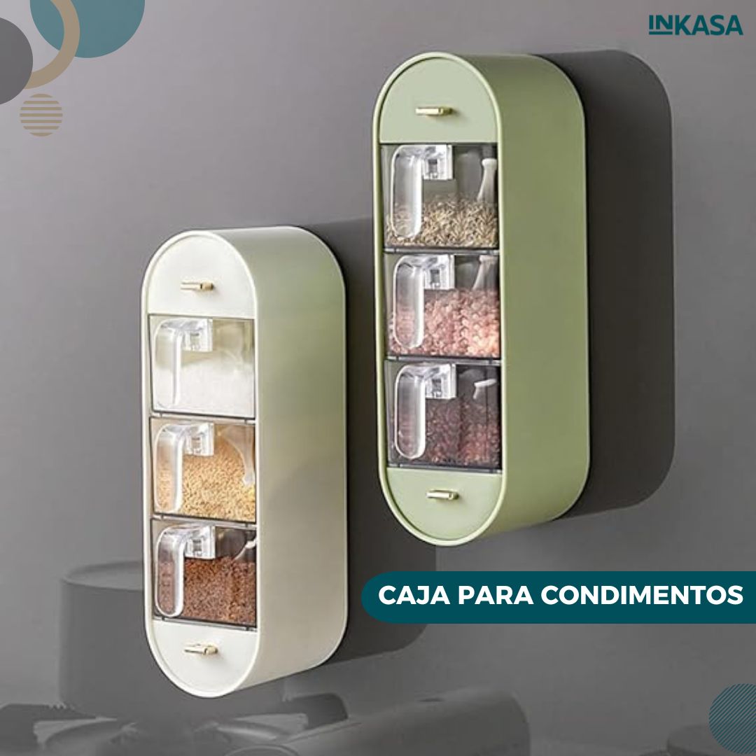 Caja para condimentos