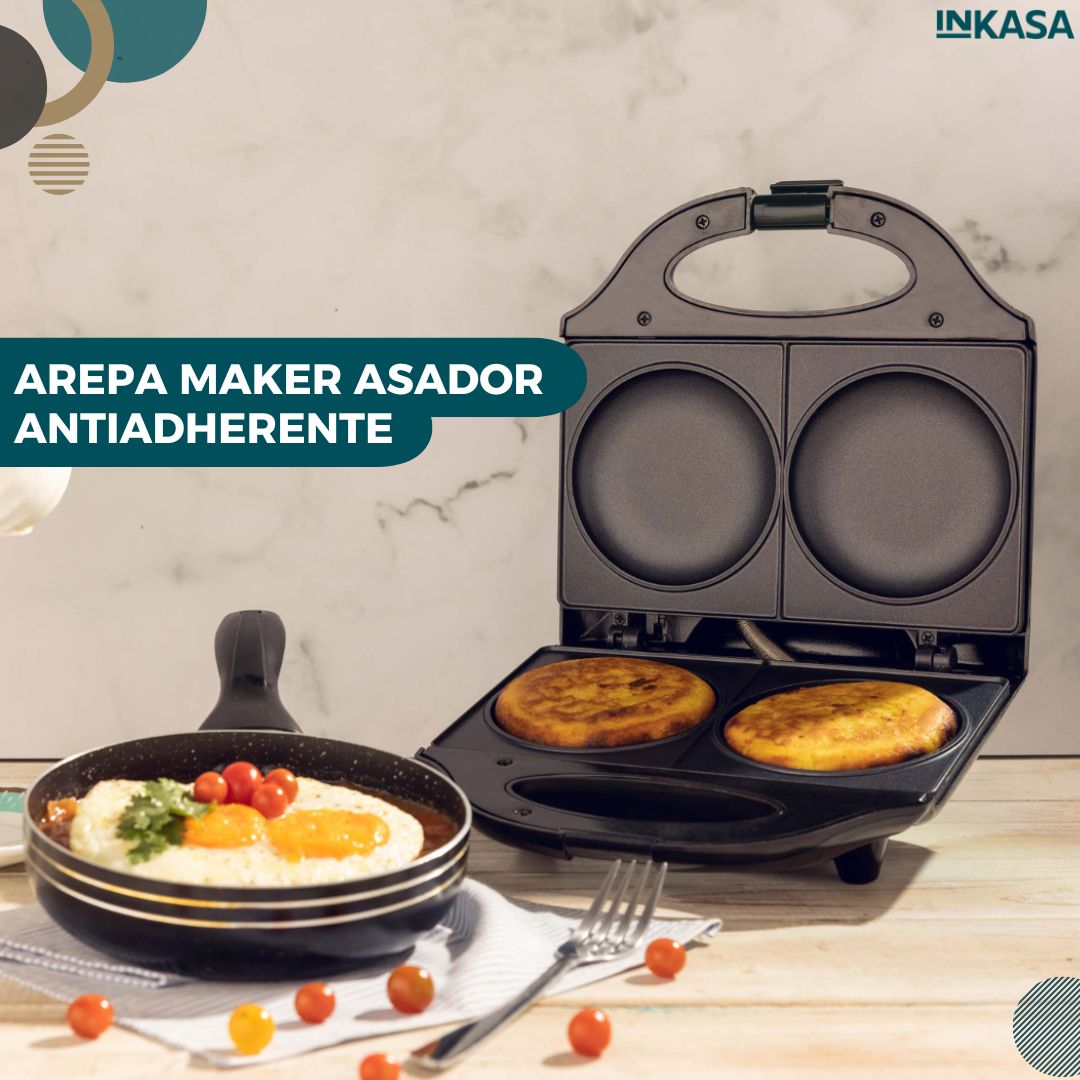 Arepa maker asador antiadherente