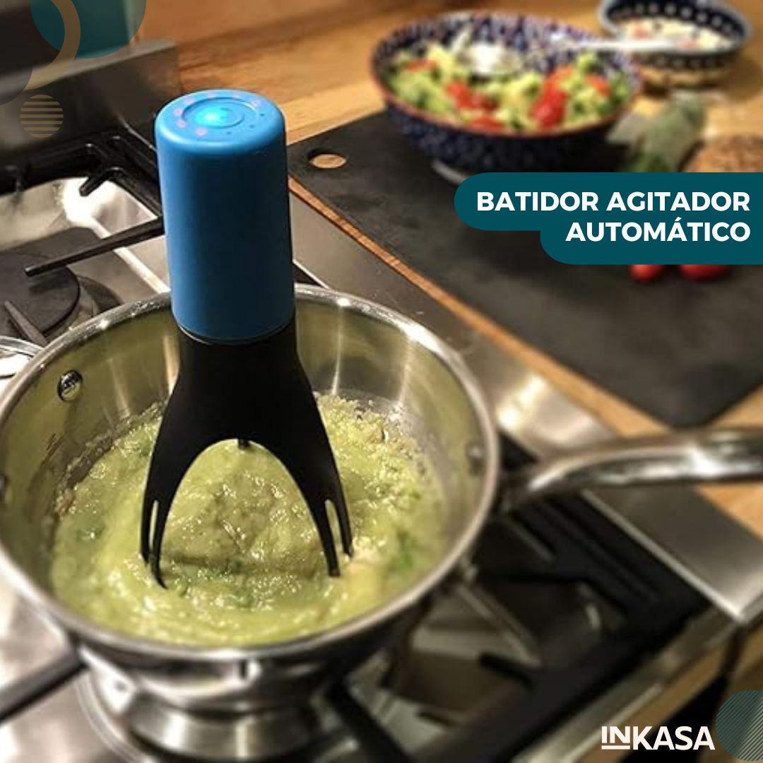 Batidor agitador automático