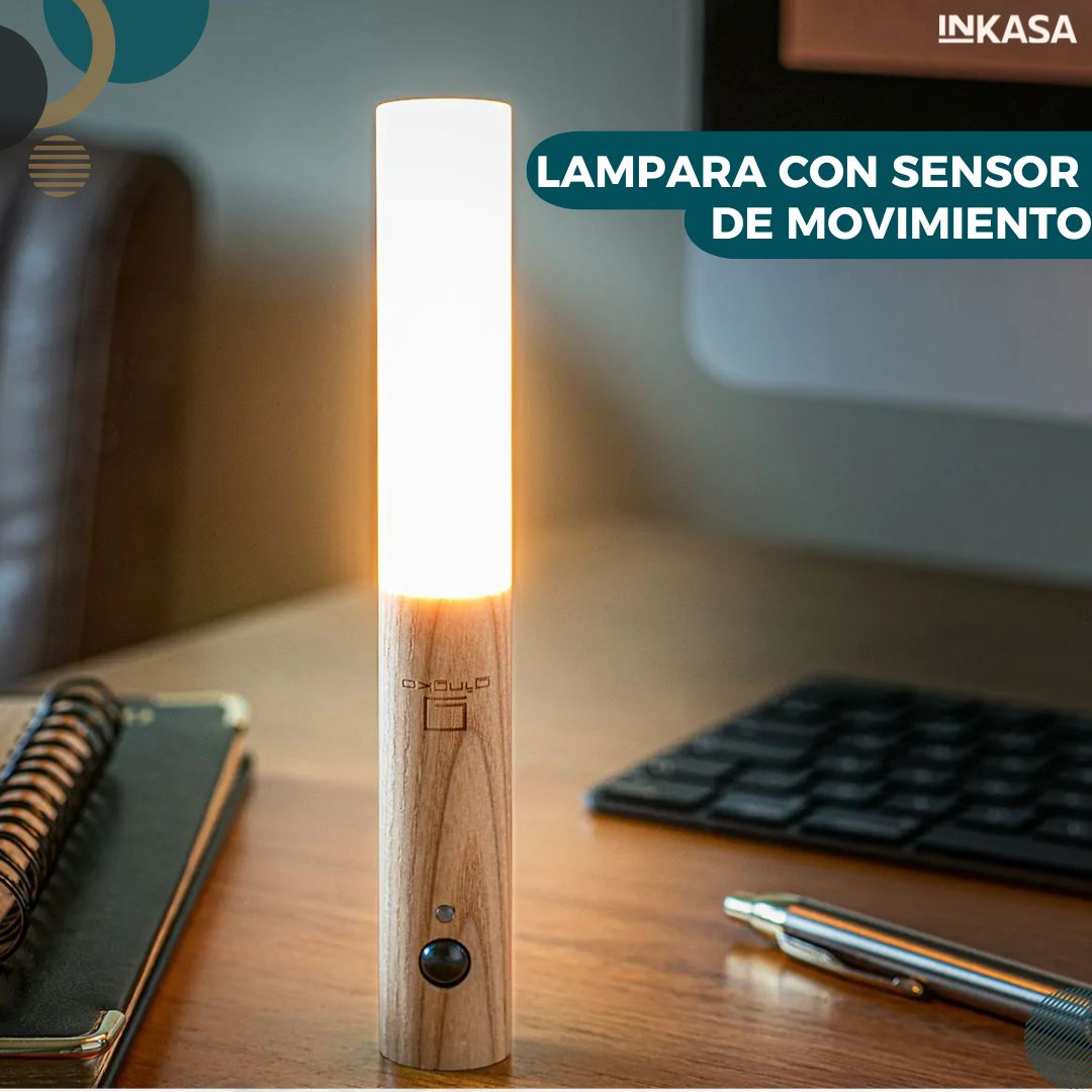 Lampara con sensor de movimiento