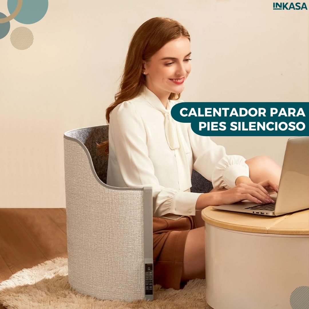 Calentador para pies silencioso