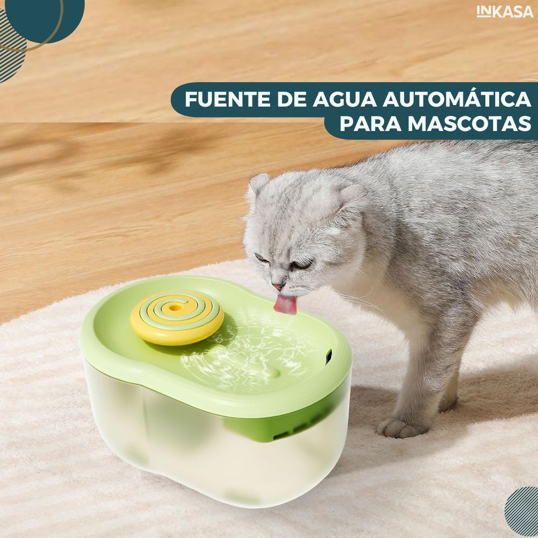 Fuente de agua automática para mascotas
