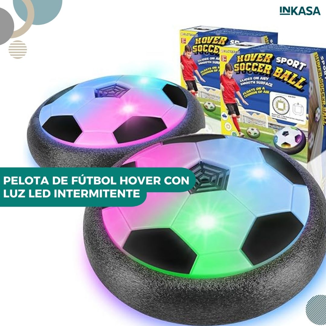 Pelota de fútbol hover con Luz led intermitente