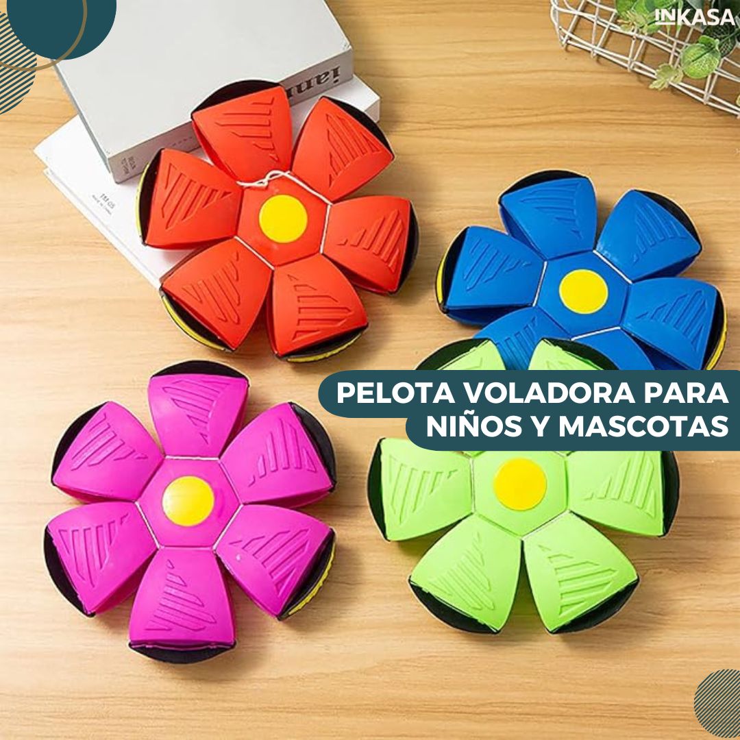 Pelota voladora para niños y mascotas