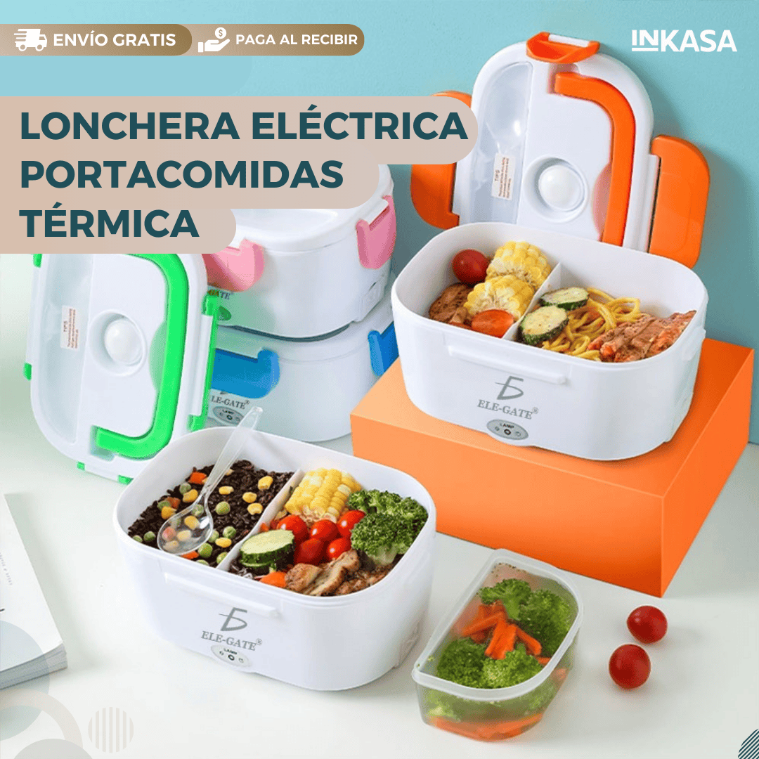 Lonchera Eléctrica Portacomidas Térmica