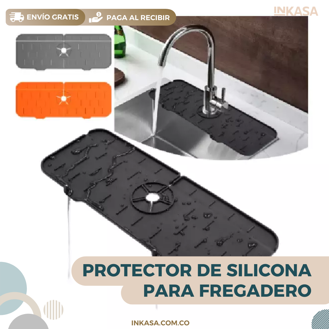 Protector de Silicona Para Fregadero (Paga 1 Lleva 2)