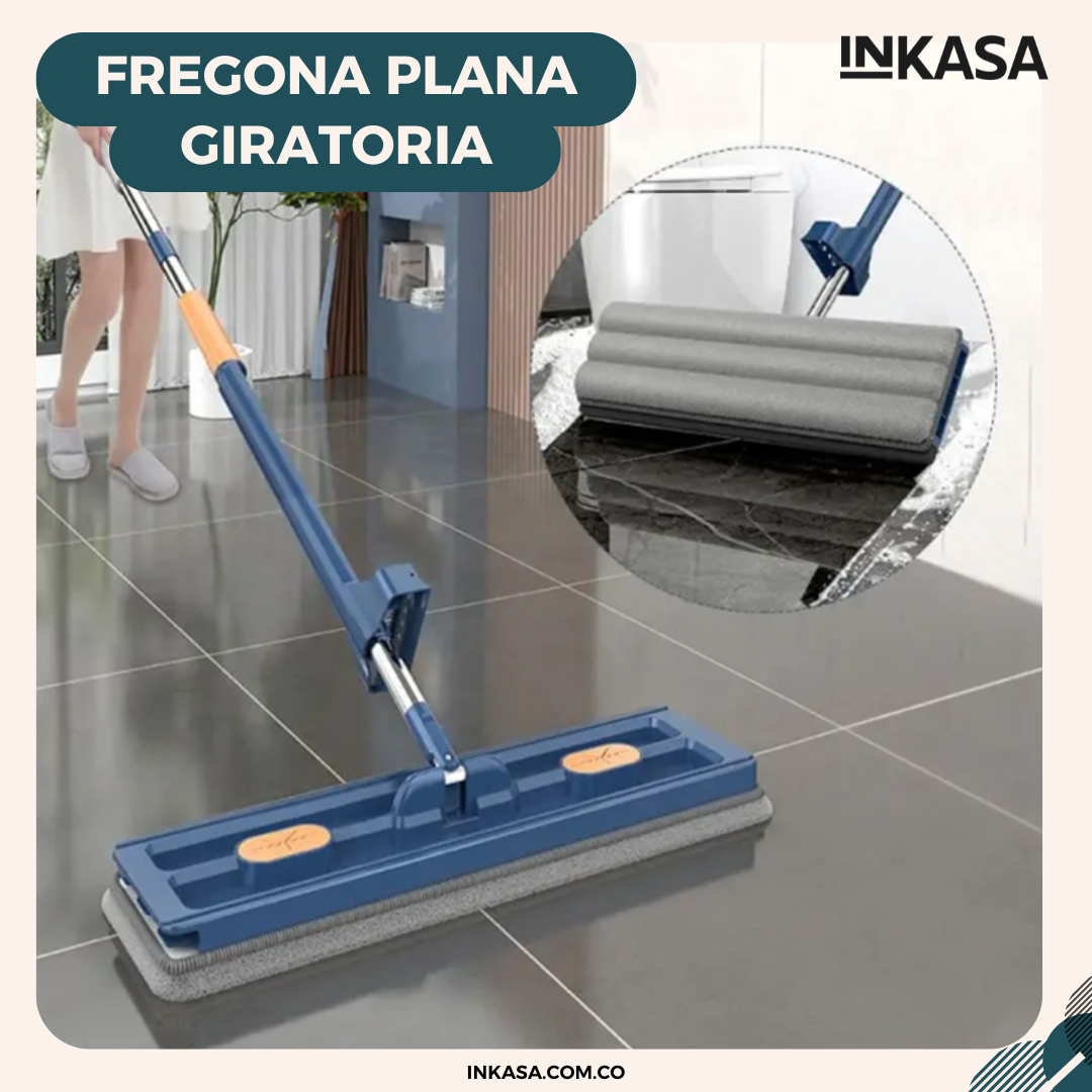 Fregona Plana Giratoria