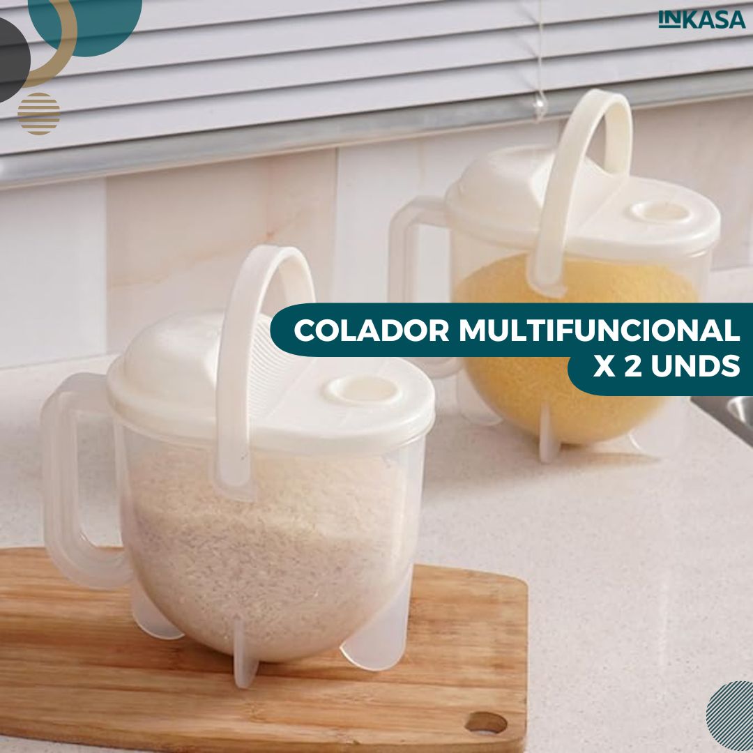 Colador multifuncional x 2 Unds