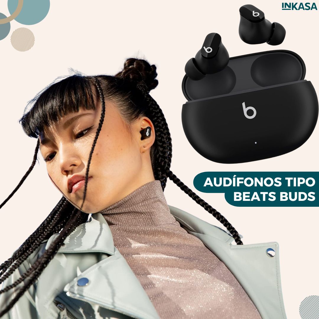 Audífonos tipo Beats buds