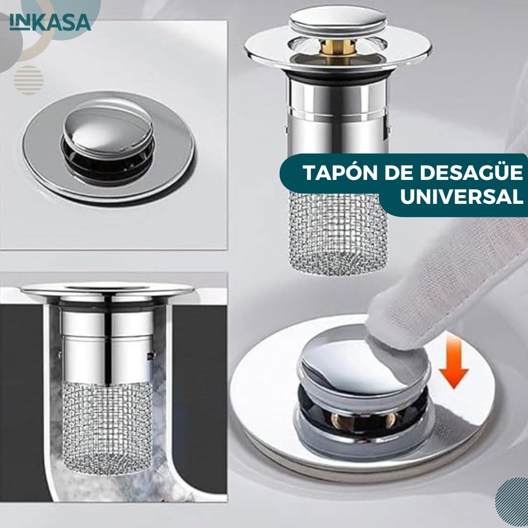 Tapón de desagüe universal