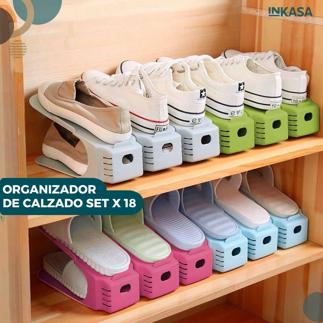 Organizador de Calzado set X 18