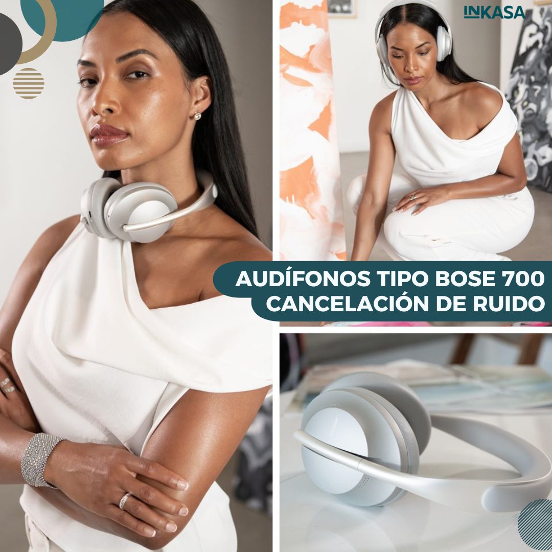 Audífonos tipo Bose 700 cancelación de ruido