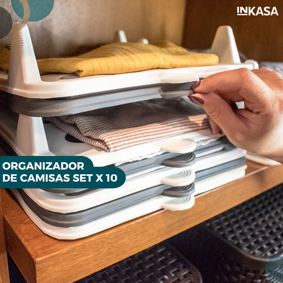 Organizador de Camisas Set X 10