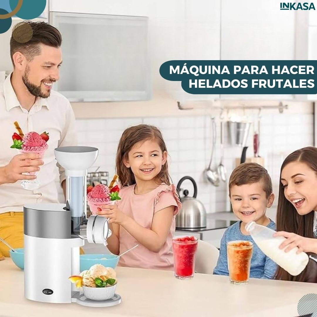 Máquina para hacer helados frutales