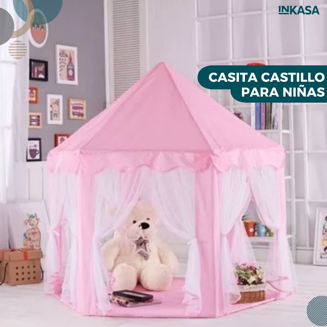 Casita castillo para niñas