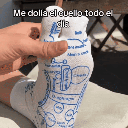 Calcetines de Reflexología con Herramientas de masaje