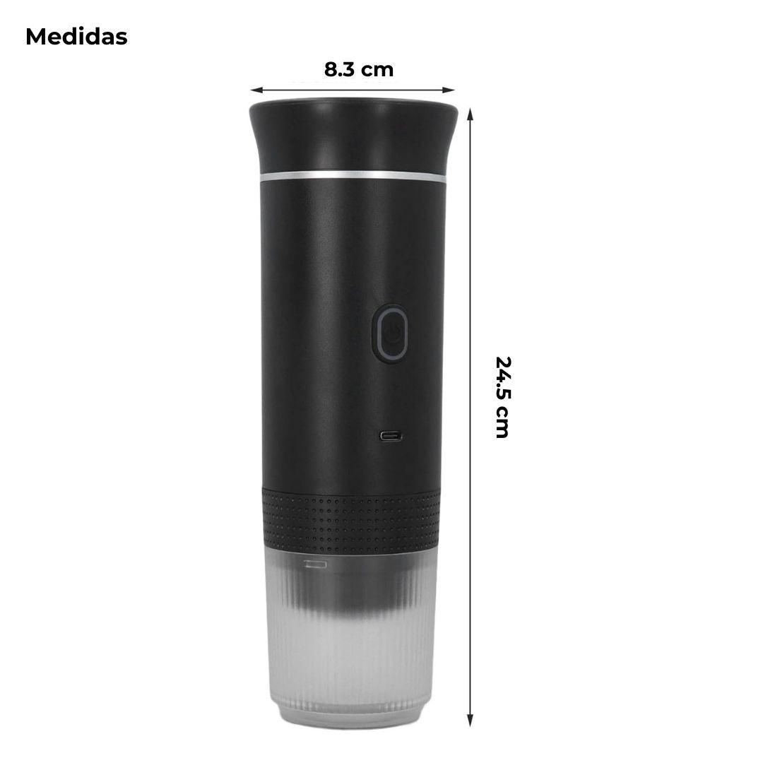 Cafetera expresso portable 3 en 1