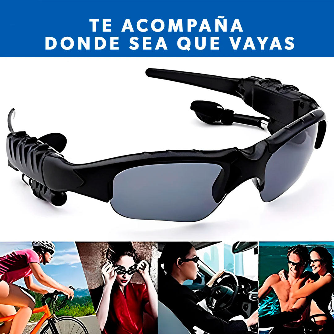 Gafas Inteligentes Bluetooth™ – Lentes de Sol con Manos Libres y Audio Integrado🦻🏻🤳🏻